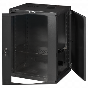 19" wall enclosure with glass door, “Next” series